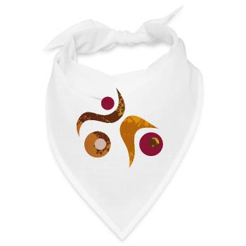 yoga-design_49 - Bandana - Weiß - Vorne