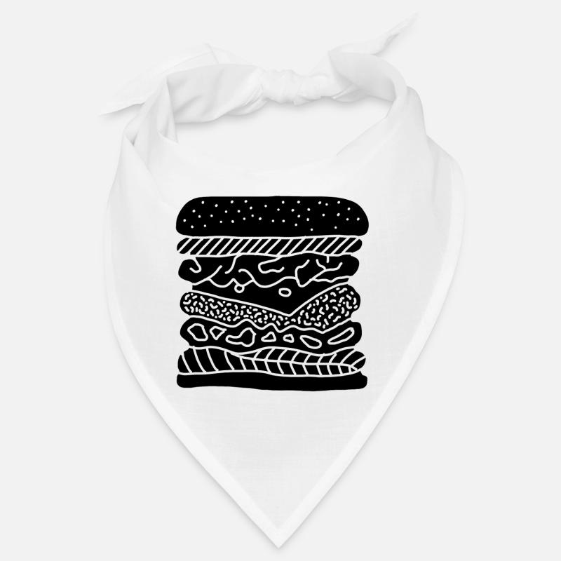 Stacked Burger Bandana