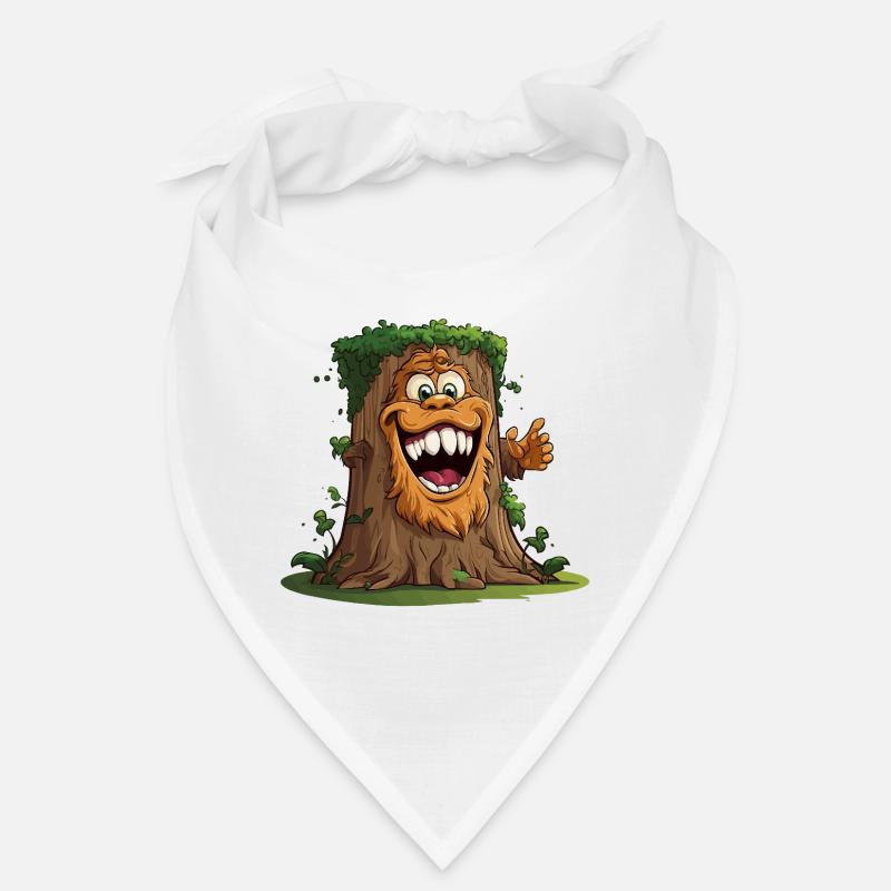 Giant tree with a broad grin Bandana