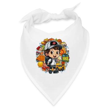 Essensabenteuer Entdecker - Bandana - Weiß - Vorne