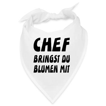 Chef - Bandana - Weiß - Vorne