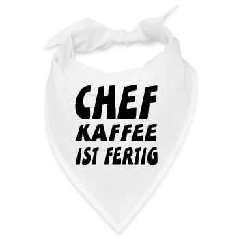 Chef - Bandana - Weiß - Vorne