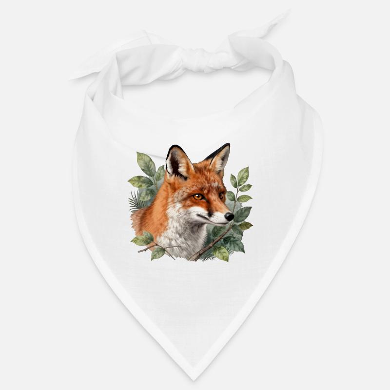 Botanical Fox Bandana
