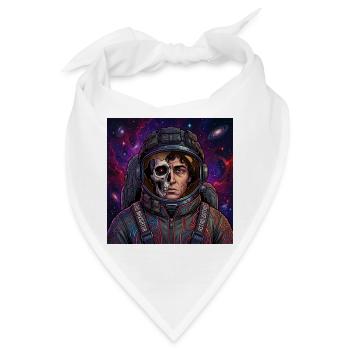 Dead in Space - Bandana - Weiß - Vorne