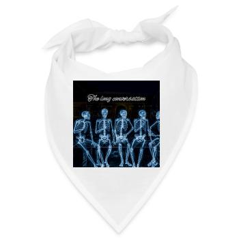 Lange Gespräche Skelettreihe - Bandana - Weiß - Vorne