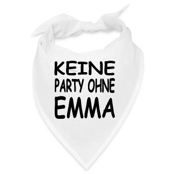 Emma - Bandana - Weiß - Vorne
