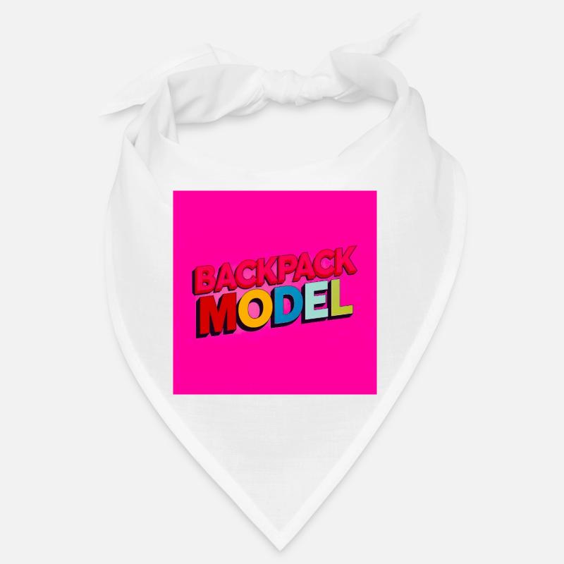 Rucksackmodell Neon-Text Bandana