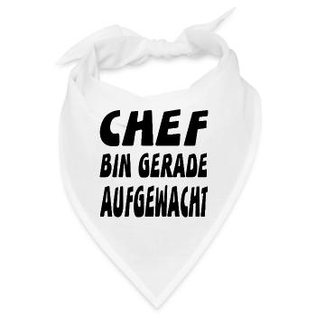 Chef - Bandana - Weiß - Vorne