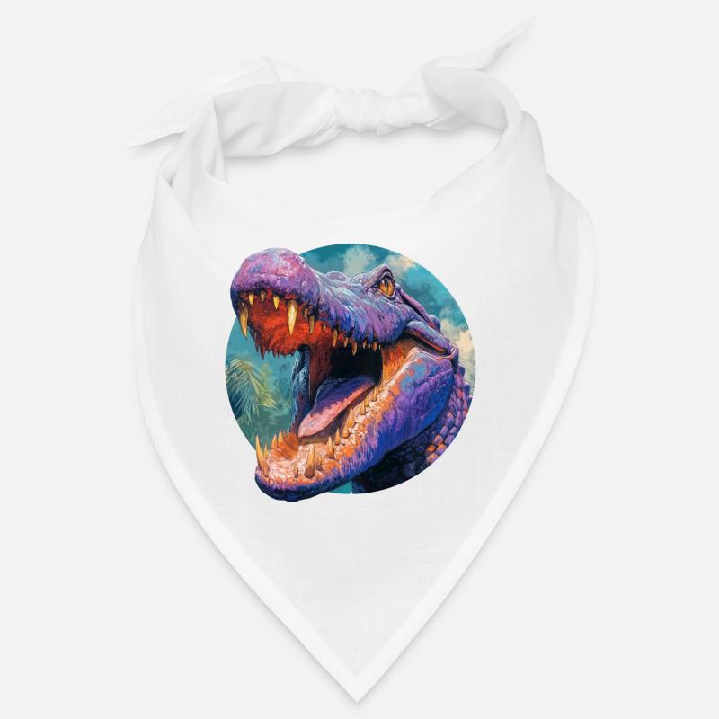 Design de Dinosaure coloré Bandana