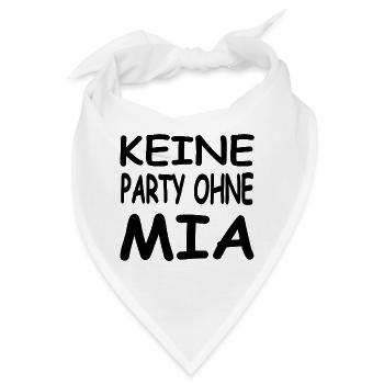 Mia - Bandana - Weiß - Vorne