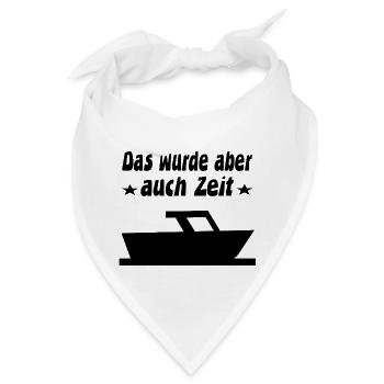 Motorboot - Bandana - Weiß - Vorne
