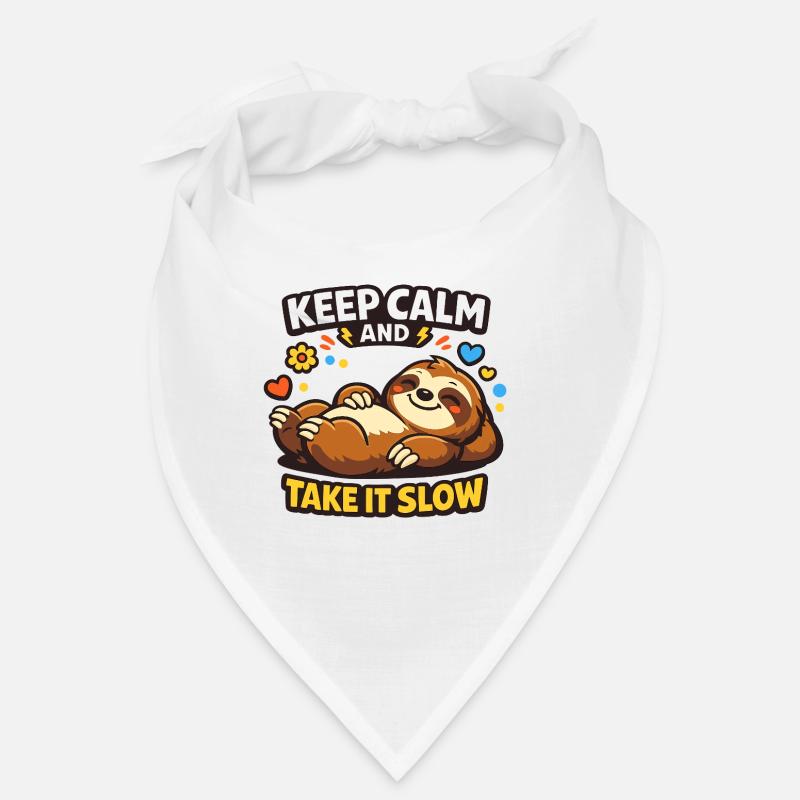 Sloth Rest Take It Slow Bandana
