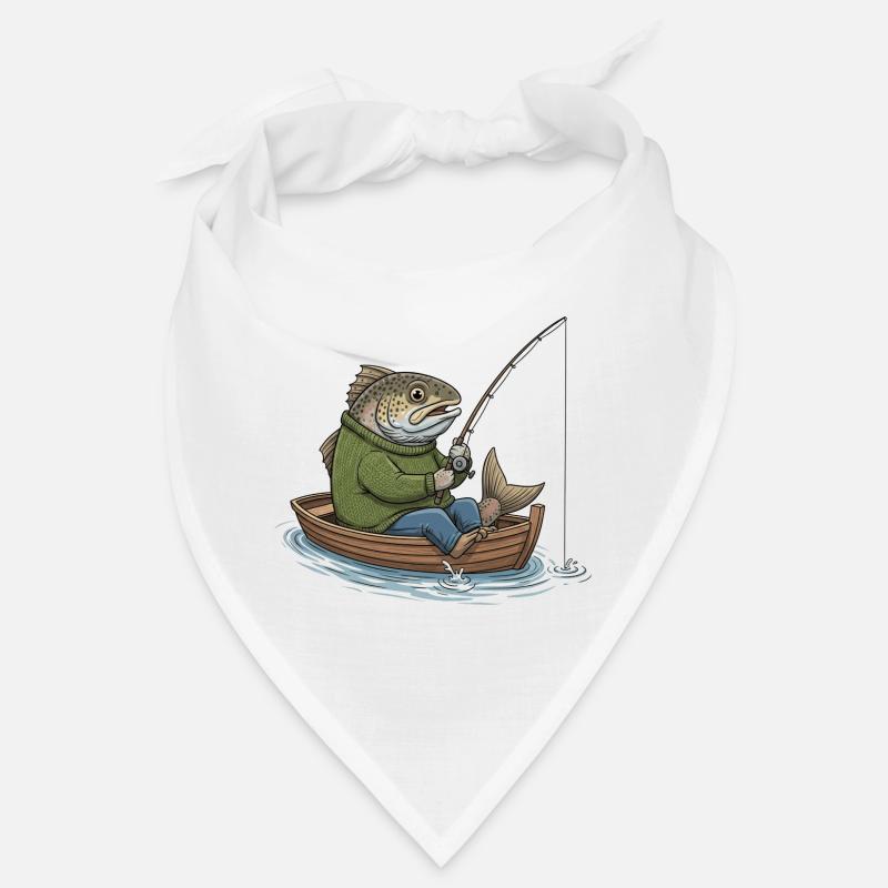 humour pêche Poisson Pêcheur Bandana