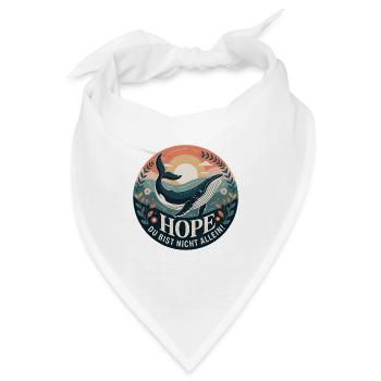 Hope/ Timmy der Buckelwal in der Ostsee - Bandana - Weiß - Vorne