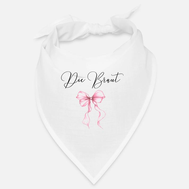 Die Braut! Schleife Pink Bandana