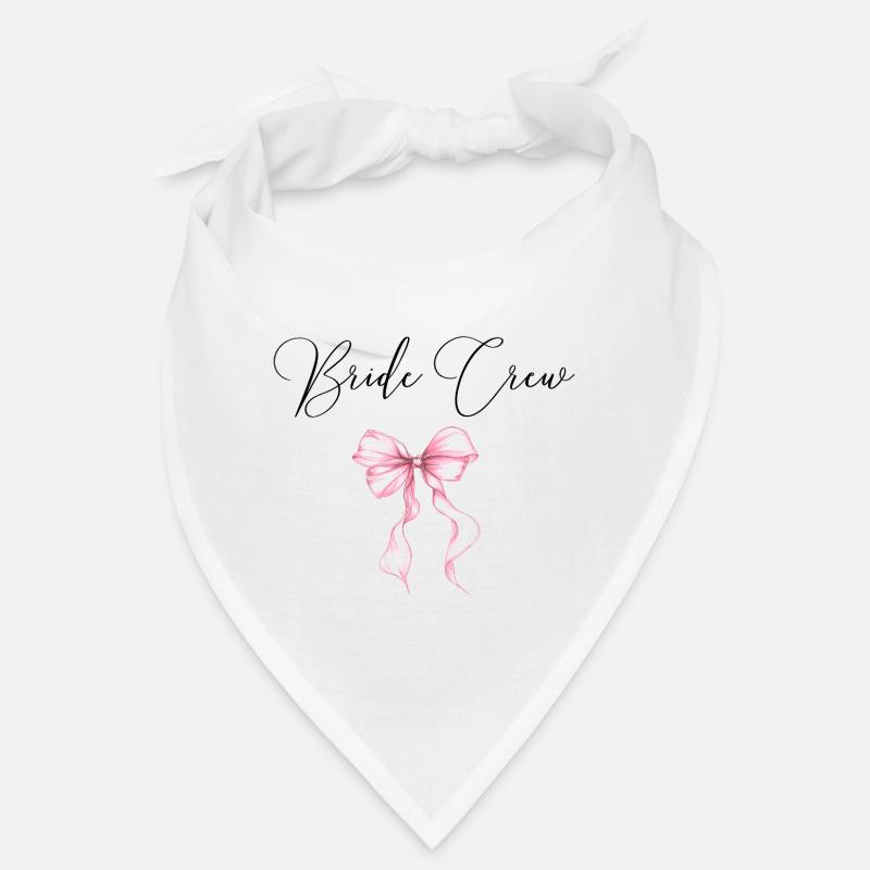 Bride Crew ! Ruban rose Bandana
