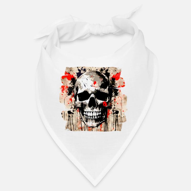Schädel Graffiti Explosion Bandana