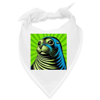 Siegel - Bandana - Weiß - Vorne