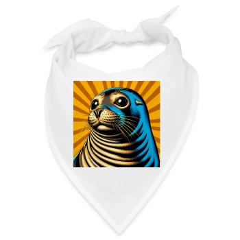 Siegel - Bandana - Weiß - Vorne