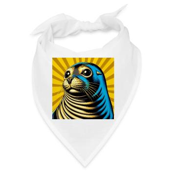 Siegel - Bandana - Weiß - Vorne