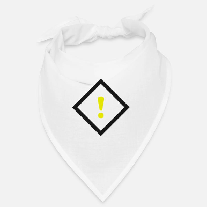 Warnschild Bandana