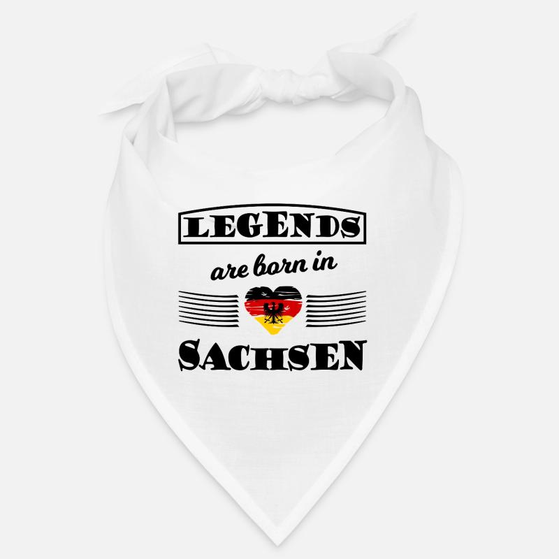 Red Golden Saxon Shield Bandana