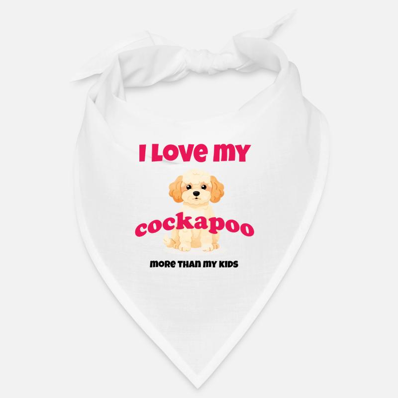 I Love My Cockapoo – Süßer Hund Doodle Geschenk Bandana