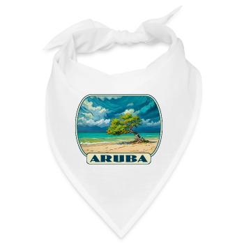 Aruba - Bandana - Weiß - Vorne
