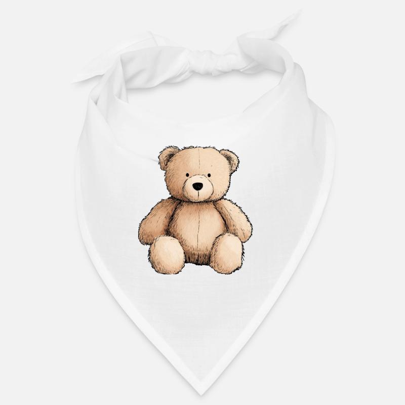 teddy bear, teddy bear, stuffed animal Bandana