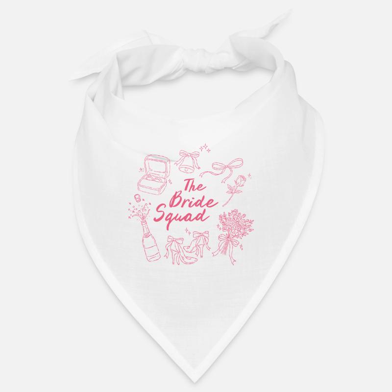 Les icônes roses de la mariée de The Bride Squad Bandana