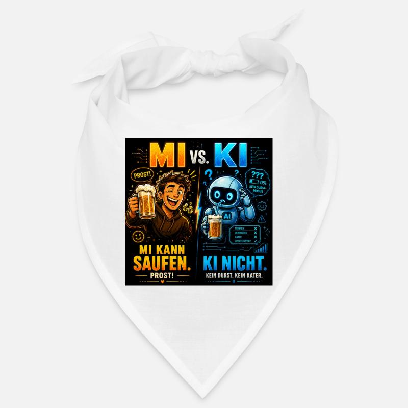 MI vs KI – Prost statt Prompt Bandana