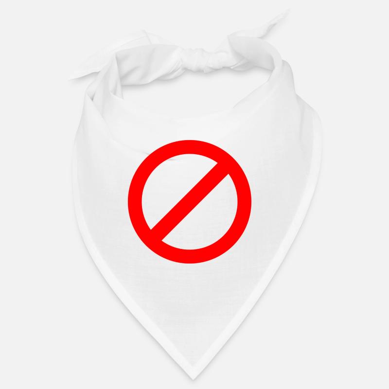 Not Allowed Bandana