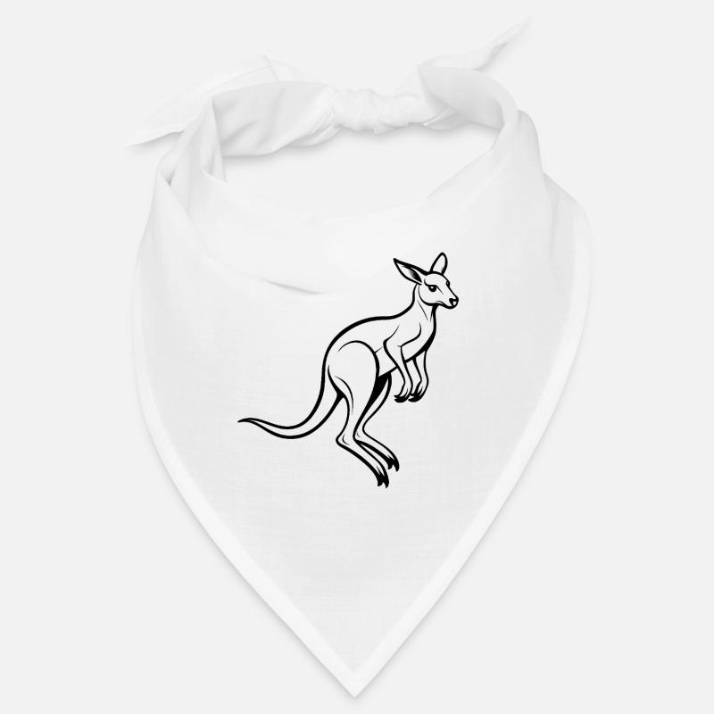 Kangaroo Jumping Bandana