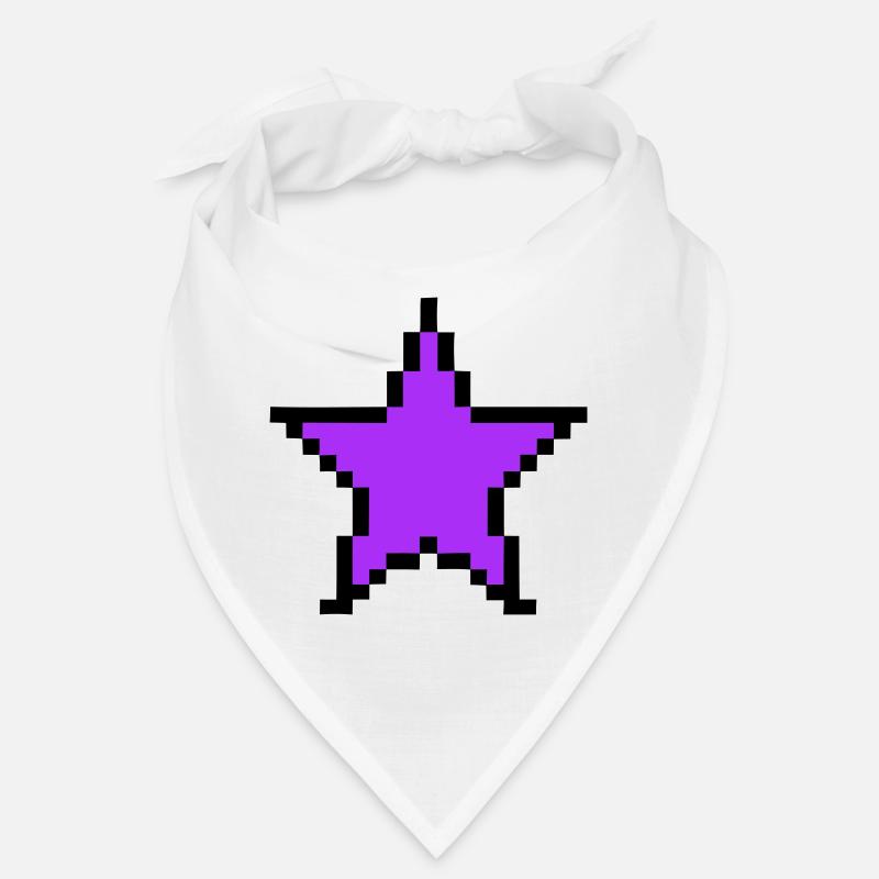 Pixel Star 8-Bit Power Up Bandana