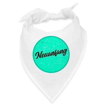 Neuanfang - Bandana - Weiß - Vorne