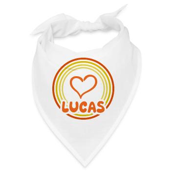 Lucas - Bandana - Weiß - Vorne