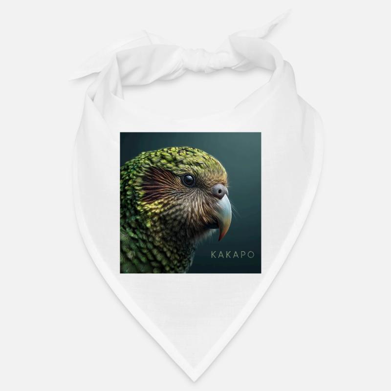 Kakapo – Perroquet vert rare Bandana