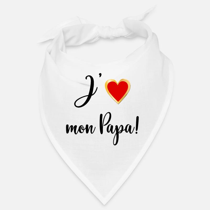 Amour Bébé Papa Bandana