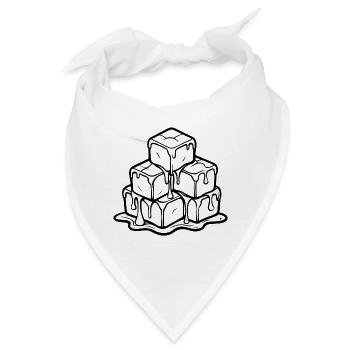 Kalt - Bandana - Weiß - Vorne