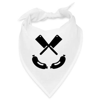 Metzger - Bandana - Weiß - Vorne