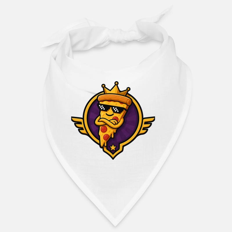 Royal pizza with sunglasses Bandana