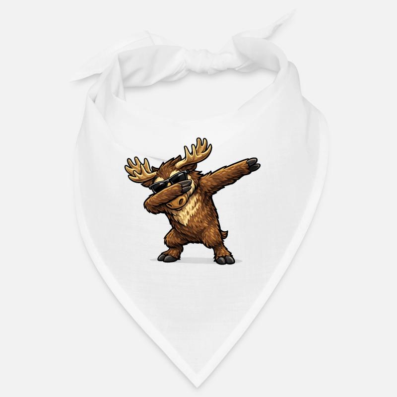 Dabbing Elch Bandana
