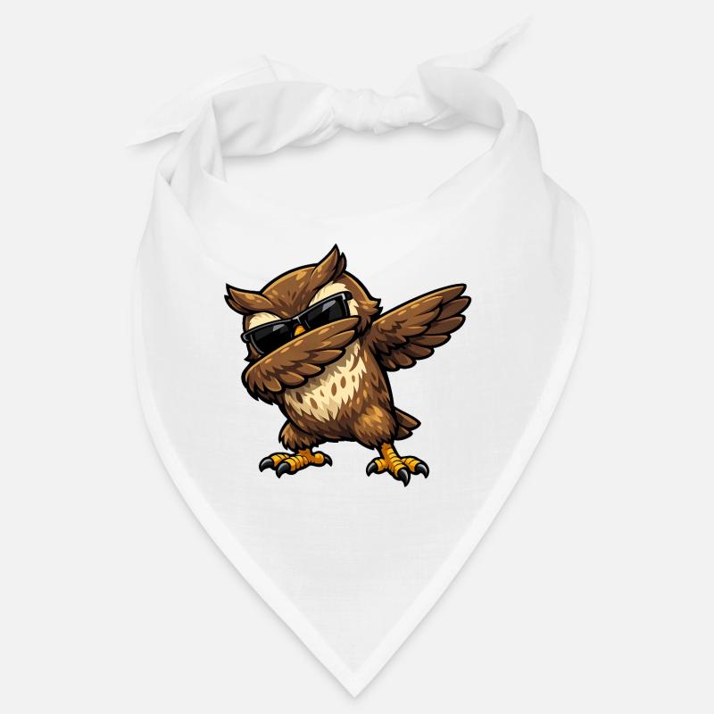 Dabbing Eule Bandana