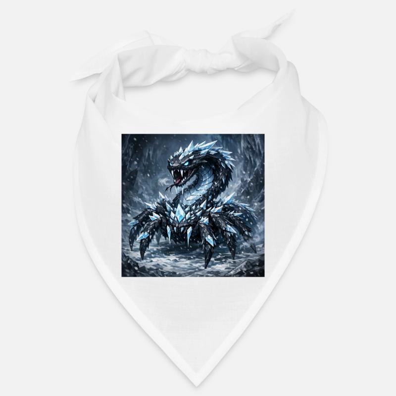 Kristalldrache im Eissturm Bandana