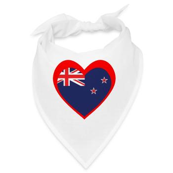 Ngākau Whero Aotearoa - Bandana - Weiß - Vorne
