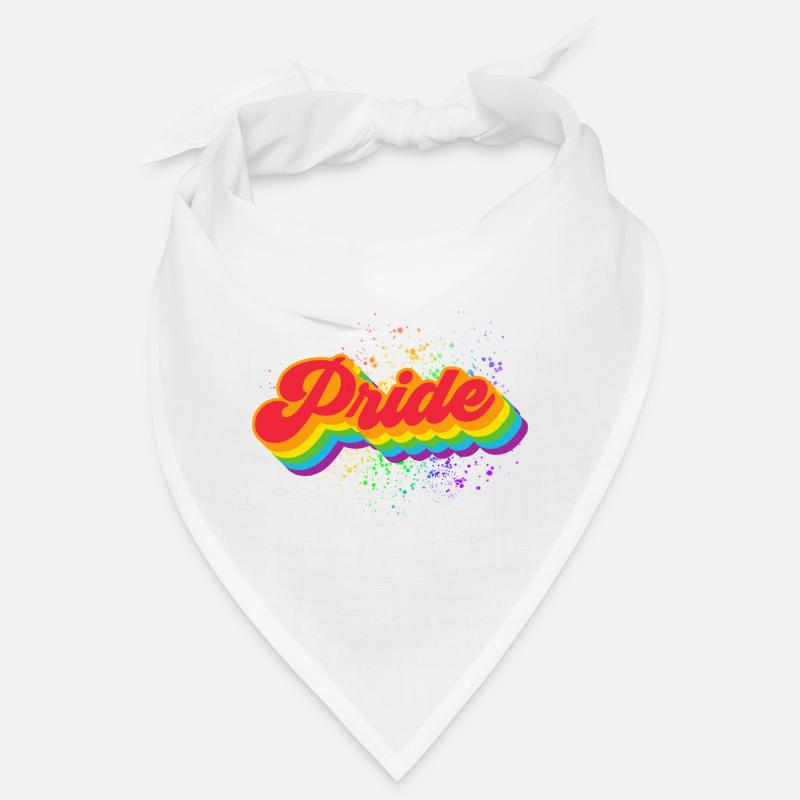 Pride Rainbow Wave Bandana