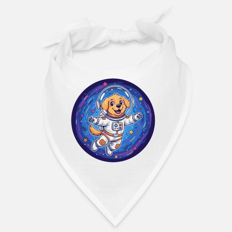 Space dog in astronaut suit Bandana