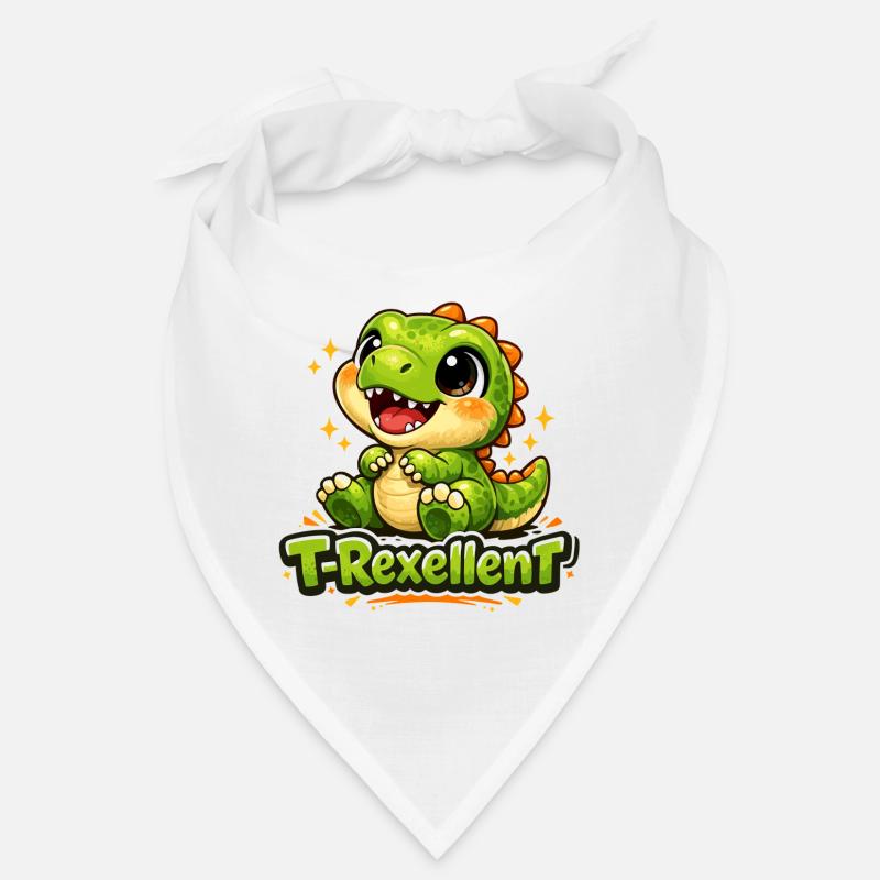 Cute Baby T-Rex T-Rexcellent Dino Pun Bandana