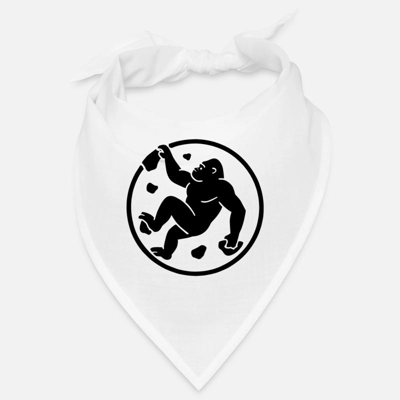 Gorilla Boulder : logo du badge minimaliste Bandana