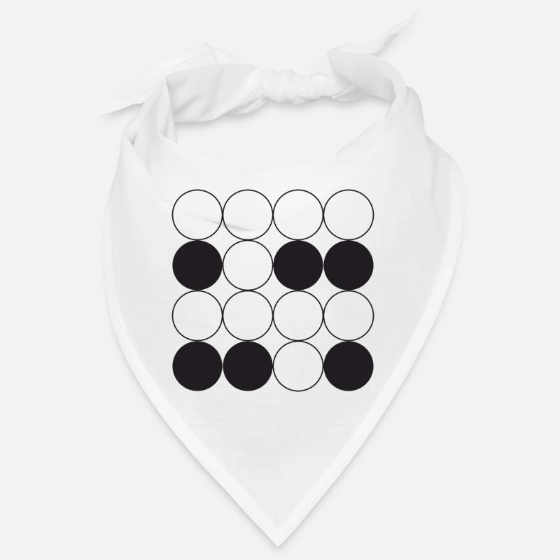 Conception en grille circulaire Bandana